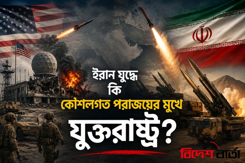 ইরান যুদ্ধে কি পরাজয়ের মুখে যুক্তরাষ্ট্র?