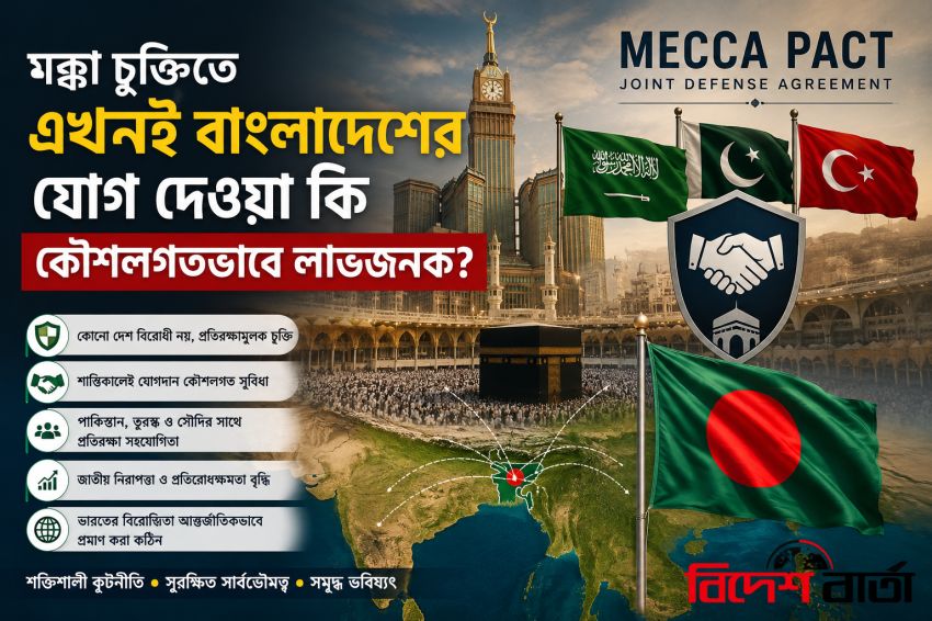 মক্কা চুক্তিতে এখনই যোগ দেওয়া কি বাংলাদেশের জন্য কৌশলগতভাবে লাভজনক?