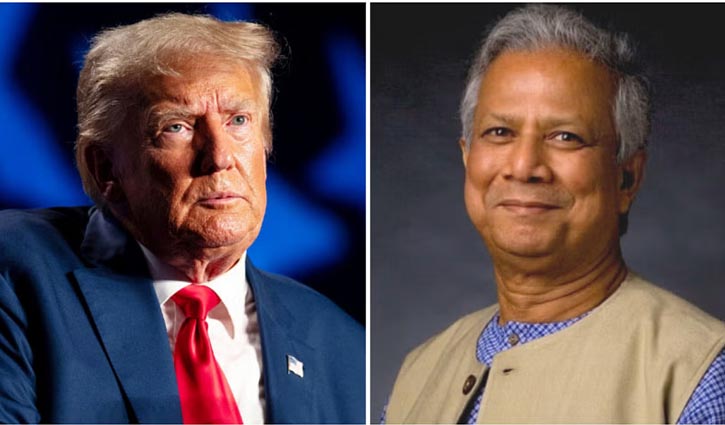 ডোনাল্ড ট্রাম্পকে অভিনন্দন জানালেন ড. ইউনূস