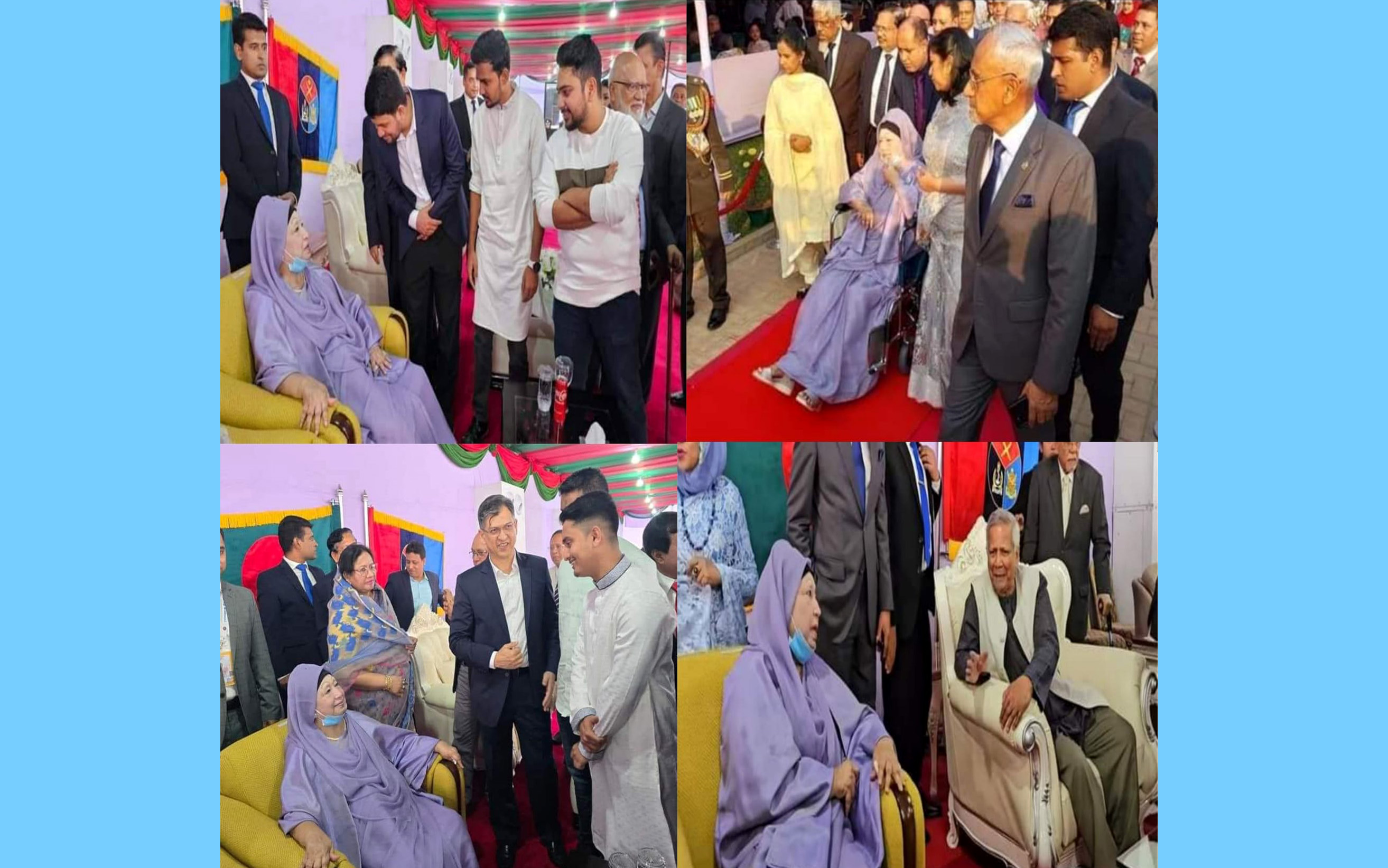 খালেদা জিয়াকে আনতে পেরে আমরা গর্বিত: প্রধান উপদেষ্টা