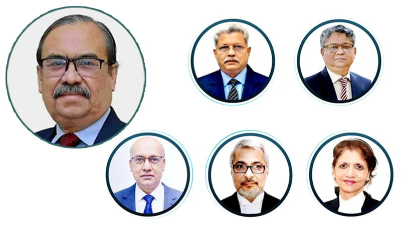 প্রধান বিচারপতিসহ আপিল বিভাগের ৬ বিচারপতির পদত্যাগ