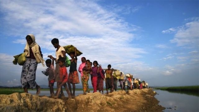 অবৈধভাবে মালয়েশিয়া যাওয়ার সময় আরো ৫৭ রোহিঙ্গা উদ্ধার