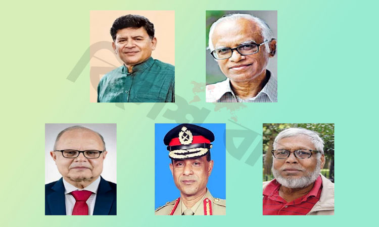 অন্তর্বর্তী সরকারে আরও পাঁচ উপদেষ্টা
