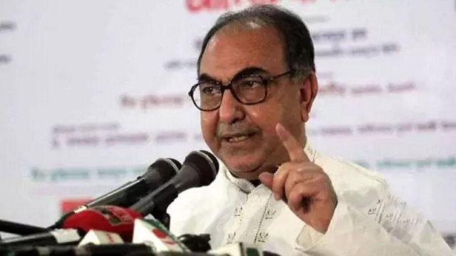 আওয়ামী সরকারের অধীনে দেশে কোন নির্বাচন হবে না : মির্জা আব্বাস
