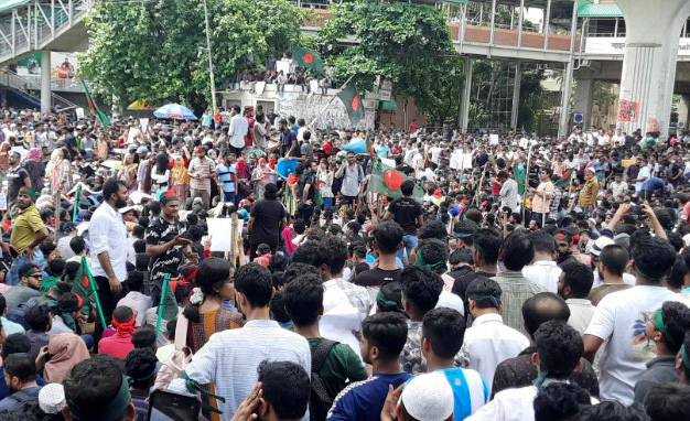 বৈষম্যবিরোধী ছাত্র আন্দোলনের নতুন আলটিমেটাম শুরু সোমবার থেকে