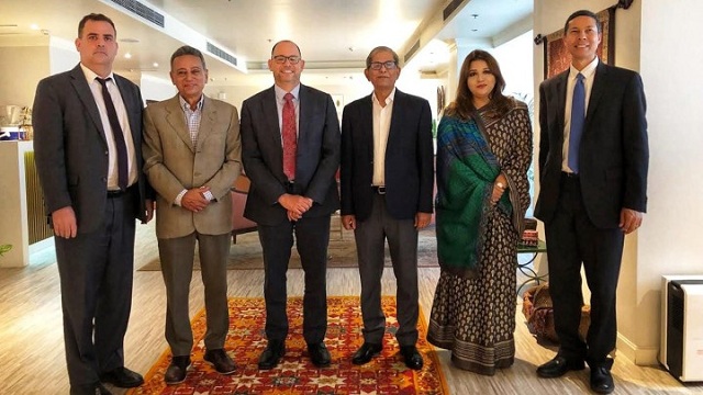 মার্কিন রাষ্ট্রদূতের সাথে বিএনপির  শীর্ষ নেতাদের  বৈঠক 