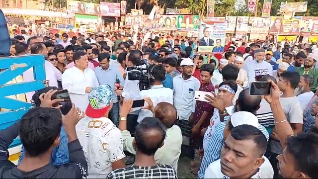 ফরিদপুরে বিএনপির বিভাগীয় গণ-সমাবেশ দুপুরে