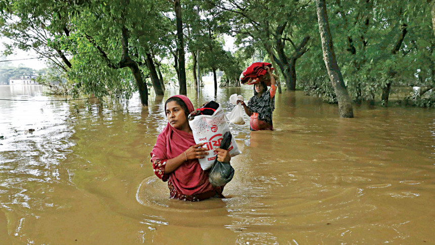বন্যায় ঝুঁকিতে আছে ২০ লাখ শিশু: ইউনিসেফ