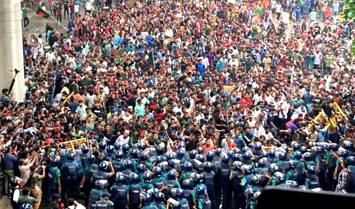 আজ ‘মার্চ টু ঢাকা’ কর্মসূচি