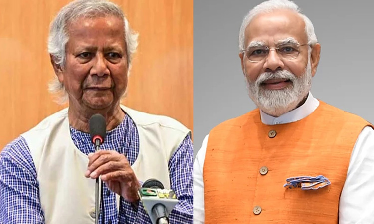 মোদির সাথে ড. ইউনূসের ফোনালাপ