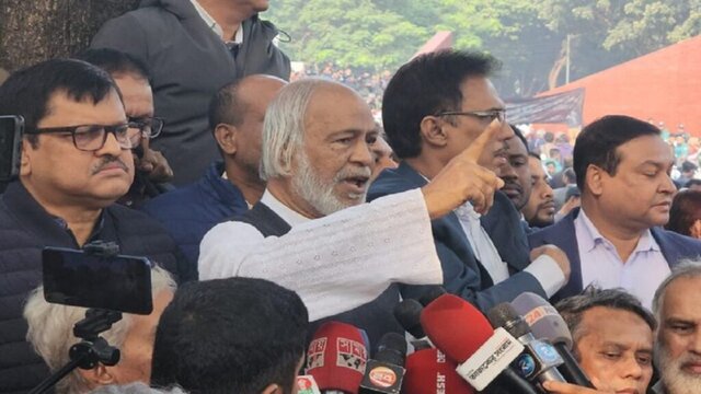 জাতীয় নির্বাচনকে বানরের পিঠা ভাগাভাগি বললেন মঈন খান