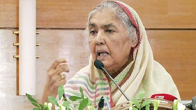 আওয়ামী লীগের সবাই হালাল রুজিতে চলে : মতিয়া চৌধুরী