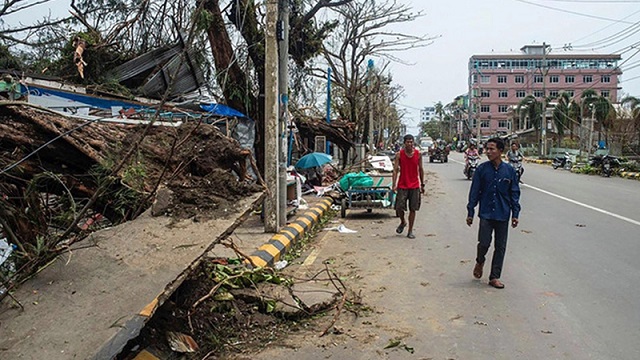 ঘূর্ণিঝড় মোখায় মিয়ানমারে মৃতের সংখ্যা বেড়ে ২৯