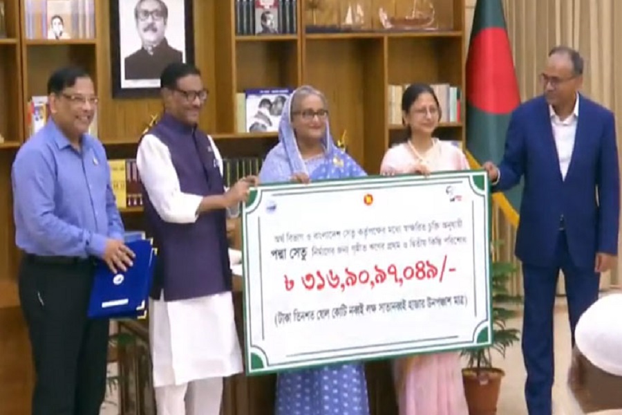 পদ্মা সেতুর ঋণের প্রথম ও দ্বিতীয় কিস্তি পরিশোধ