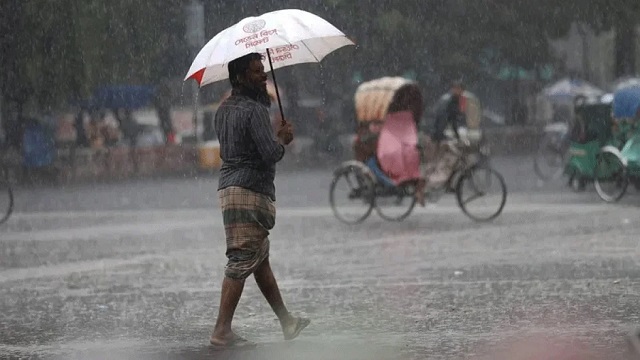 তিনদিনের মধ্যে বজ্রসহ বৃষ্টি হতে পারে