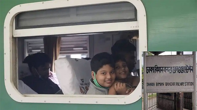 ঢাকাগামী ৭ ট্রেন বিমানবন্দর স্টেশনে থামবে না
